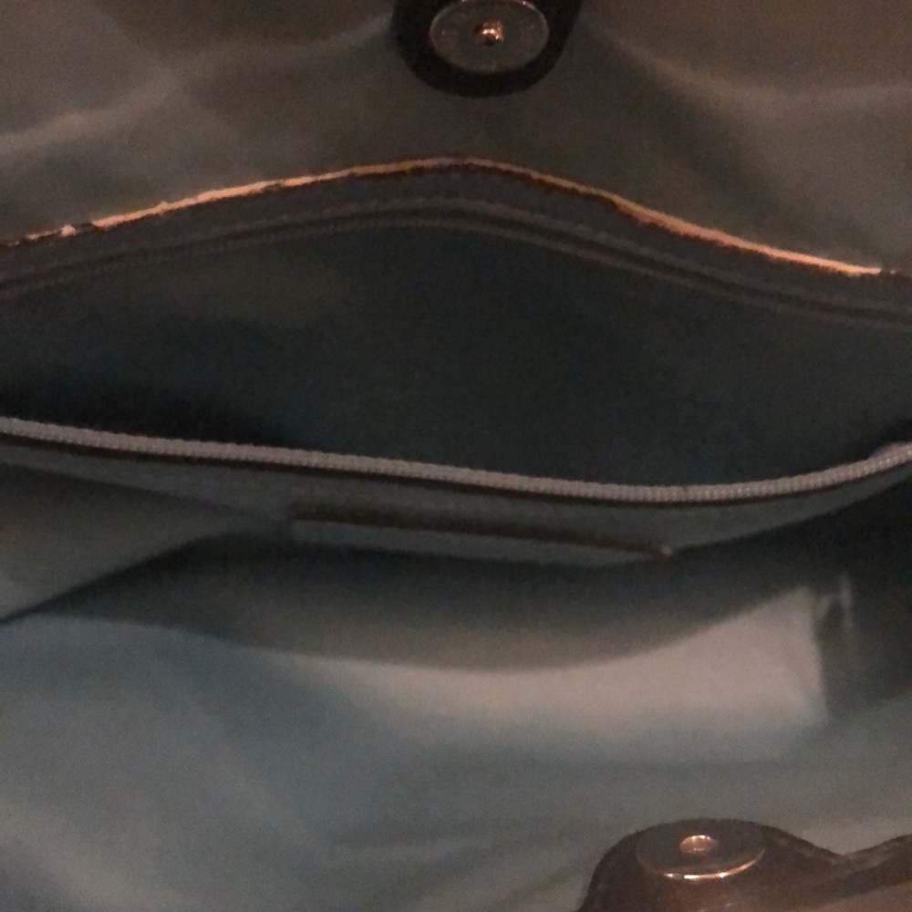 COACH SIGNATURE STRIPE SATCHEL 13533- price firm - Picture 10 of 13